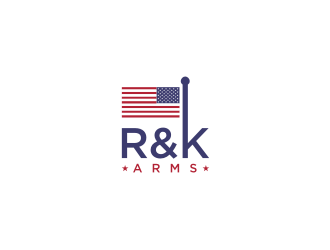 R & K Arms logo design by R-art