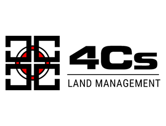 4 Cs Land Management logo design by Coolwanz
