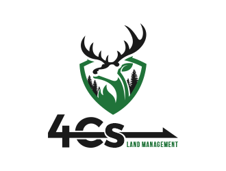 4 Cs Land Management logo design by SmartTaste