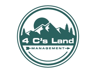 4 Cs Land Management logo design by cybil