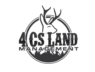 4 Cs Land Management logo design by AamirKhan