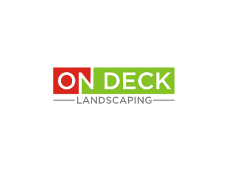On Deck Landscaping logo design by Diancox