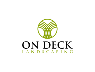 On Deck Landscaping logo design by p0peye