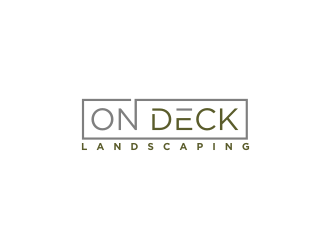 On Deck Landscaping logo design by bricton