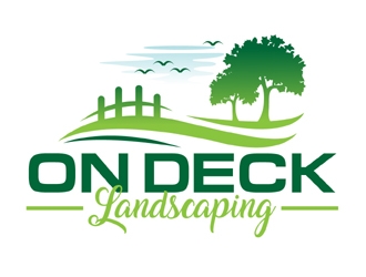 On Deck Landscaping logo design by MAXR