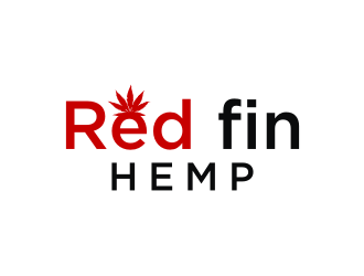 Red fin hemp logo design by mbamboex