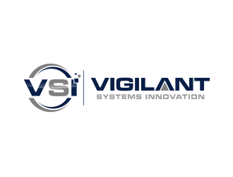 VSI Vigilant Systems Innovation  logo design by evdesign