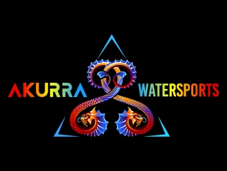 Sea Serpent / Akurra Watersports logo design by iamjason
