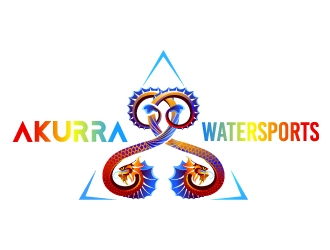 Sea Serpent / Akurra Watersports logo design by iamjason