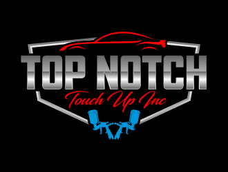 Top Notch Touch Up Inc. logo design by beejo