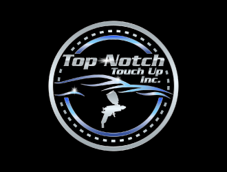 Top Notch Touch Up Inc. logo design by nona