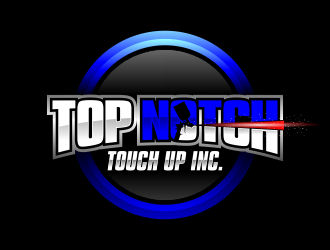 Top Notch Touch Up Inc. logo design by ekitessar