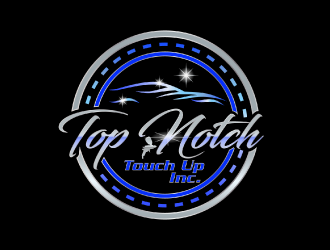 Top Notch Touch Up Inc. logo design by nona
