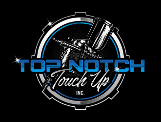 Top Notch Touch Up Inc. logo design by torresace