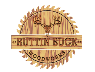 RUTTIN BUCK WOODWORKS logo design by bougalla005