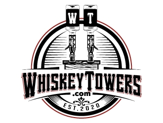 WhiskeyTowers.com logo design by jaize
