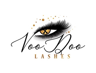 VooDoo Lashes logo design by gogo