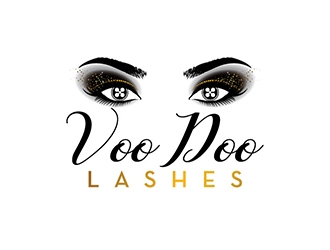 VooDoo Lashes logo design by gogo