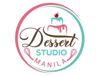 Dessert Studio Manila logo design by MonkDesign