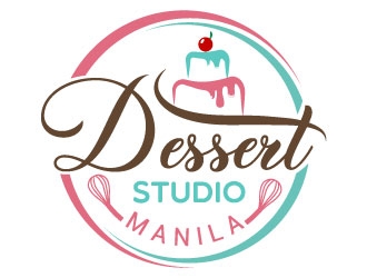 Dessert Studio Manila logo design by MonkDesign