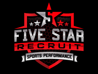 Five Star Recruit Sports Performance logo design by akilis13
