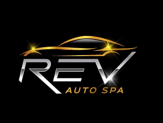 REV Auto Spa logo design by jaize