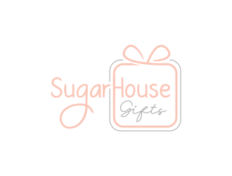 SugarHouse Gifts logo design by salis17