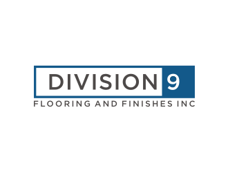 Division 9 Flooring and Finishes Inc logo design by asyqh