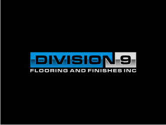 Division 9 Flooring and Finishes Inc logo design by asyqh