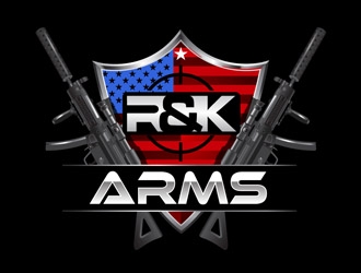 R & K Arms logo design by DreamLogoDesign