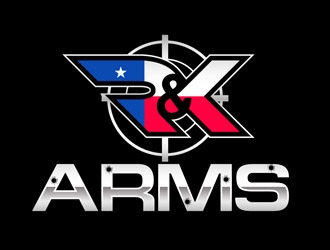 R & K Arms logo design by DreamLogoDesign