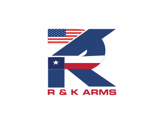 R & K Arms logo design by Mahrein