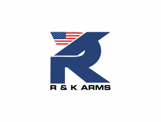 R & K Arms logo design by Mahrein