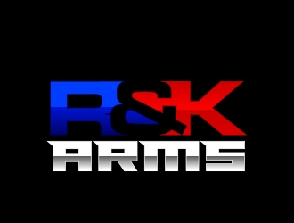 R & K Arms logo design by MarkindDesign