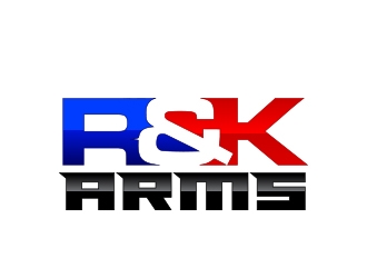 R & K Arms logo design by MarkindDesign