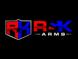 R & K Arms logo design by jaize