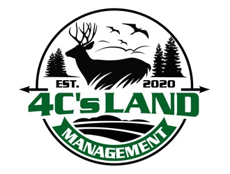 4 Cs Land Management logo design by DreamLogoDesign