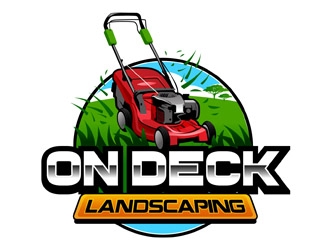 On Deck Landscaping logo design by DreamLogoDesign