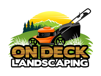 On Deck Landscaping logo design by haze