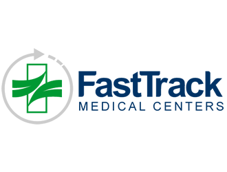 FastTrack Medical Centers logo design by Coolwanz