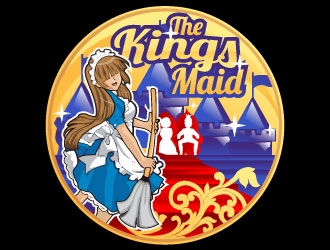 The Kings Maid logo design by maze