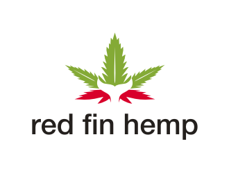 Red fin hemp logo design by restuti