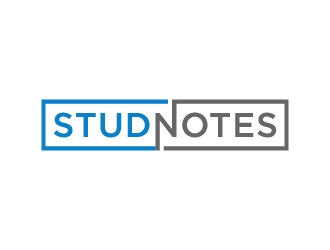Studnotes/Stud Notes/STUDNOTES logo design by treemouse