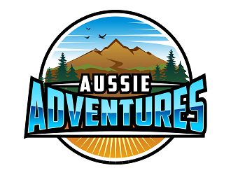 Aussie Adventures logo design by haze