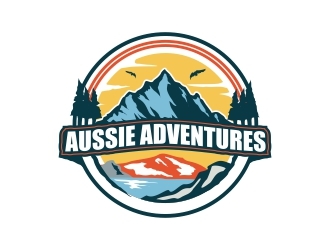 Aussie Adventures logo design by sulaiman