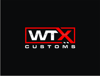WTX Customs logo design by kingdeco