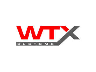 WTX Customs logo design by superiors