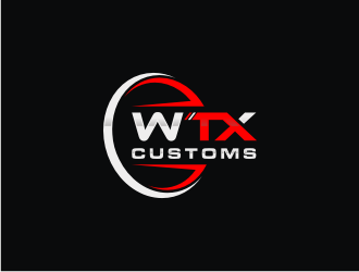 WTX Customs logo design by kingdeco
