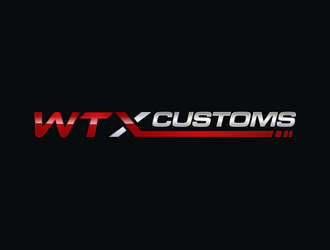 WTX Customs logo design by Rizqy