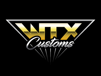 WTX Customs logo design by PRN123